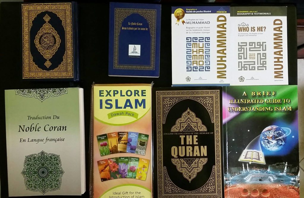 A rich collection of Daawa books that you can request from Al-Madinah Center (Montreal, Québec)